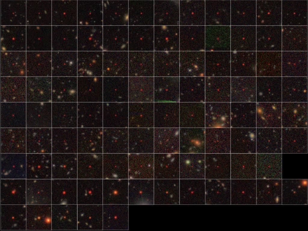 Figure 2. SMBHs we have newly discovered (image credit: National Astronomy Observatory of Japan)